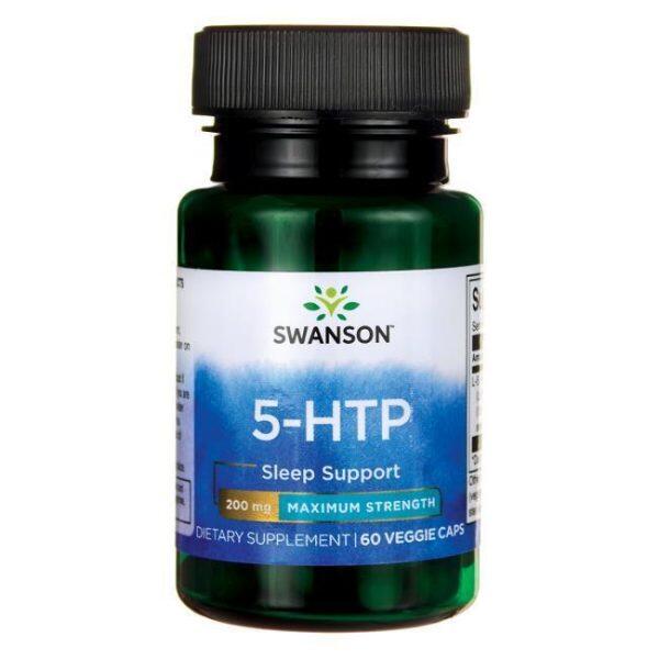 5-HTP - Maximum Strength 200mg 60 Vcaps