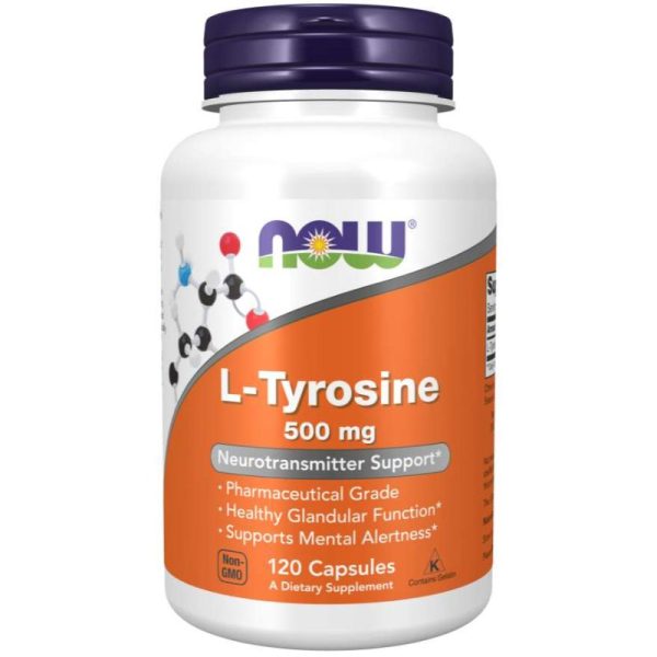 L-Tyrosine 500 mg (120 caps)