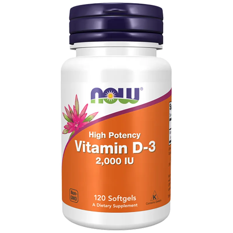 Vitamin D3 2000IU (120 softgels)