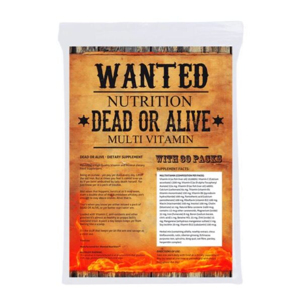 Dead or Alive Multivitamin Pak (30 packs)