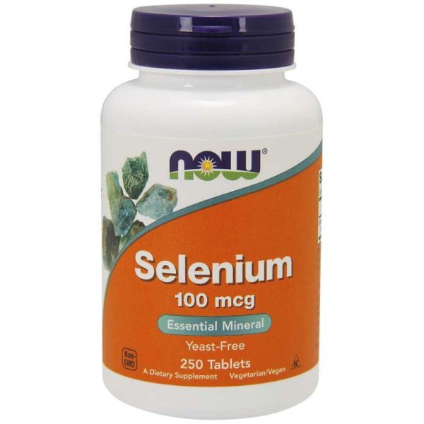 Selenium 100 mcg, 250 tabs