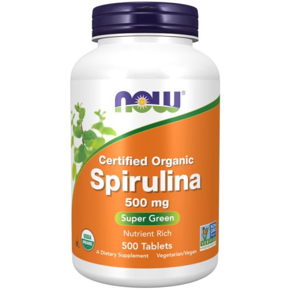 Spirulina Organic 500mg (500 tabs)