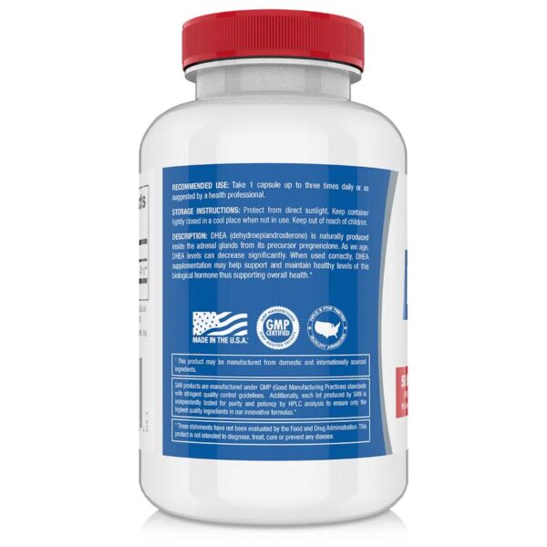 DHEA 50 (90 Vcaps) San Nutrition Back