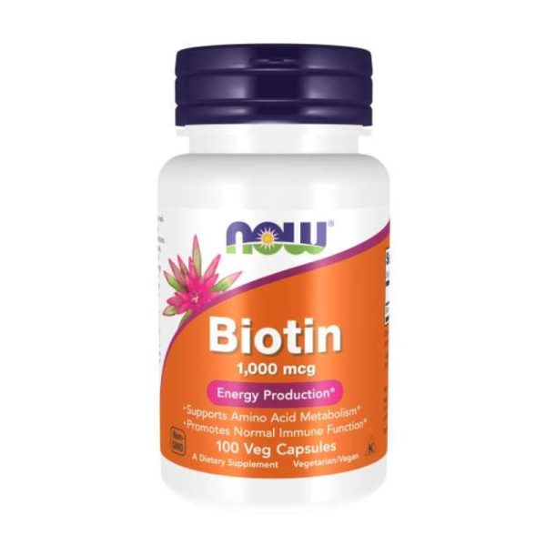 Biotin 1000 mcg (100 veggi caps)