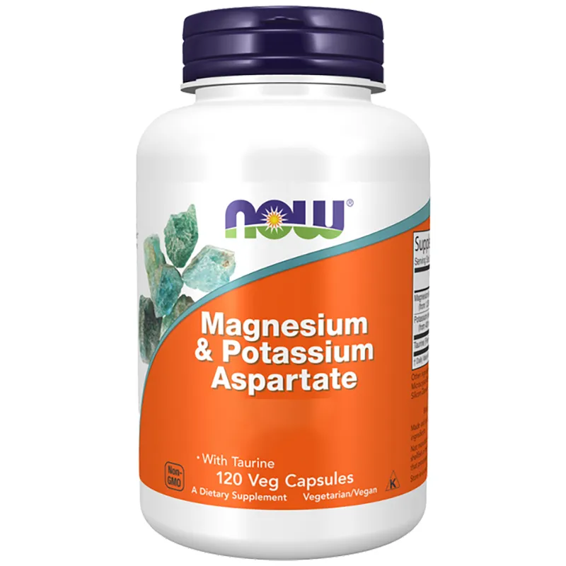 Magnesium & Potassium Aspartate with Taurine (120 Vcaps)