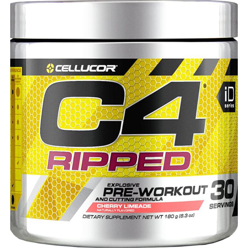 C4 Ripped Pre-Workout (30 Servings) Cherry Limeade