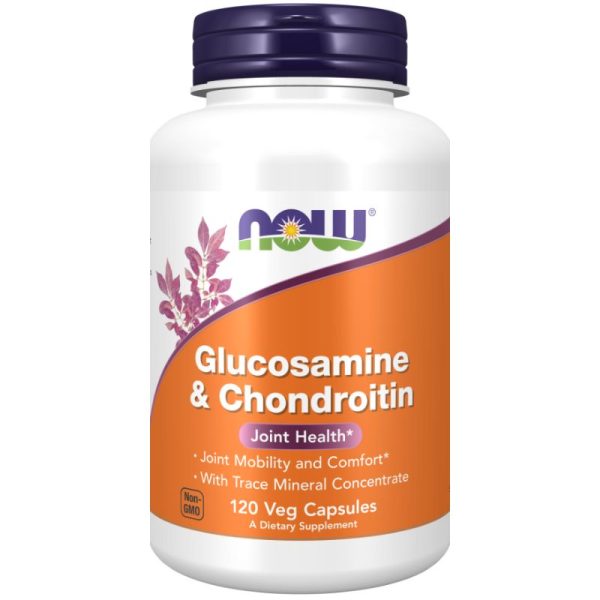 Glucosamine & Chondroitin with Trace Minerals (120 Vcaps)
