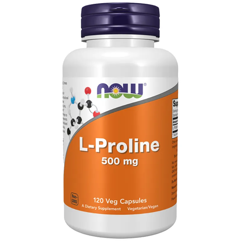 L-Proline 500mg (120 Vcaps)