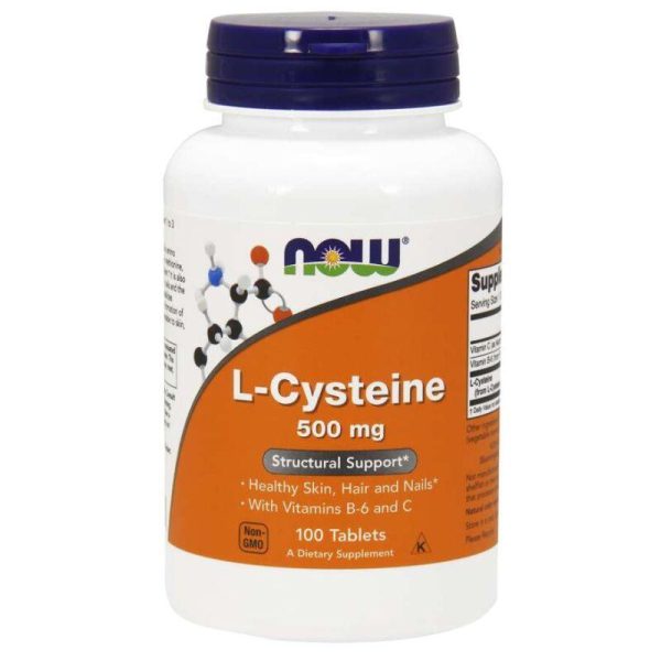 L-Cysteïne 500mg, 100 tabs