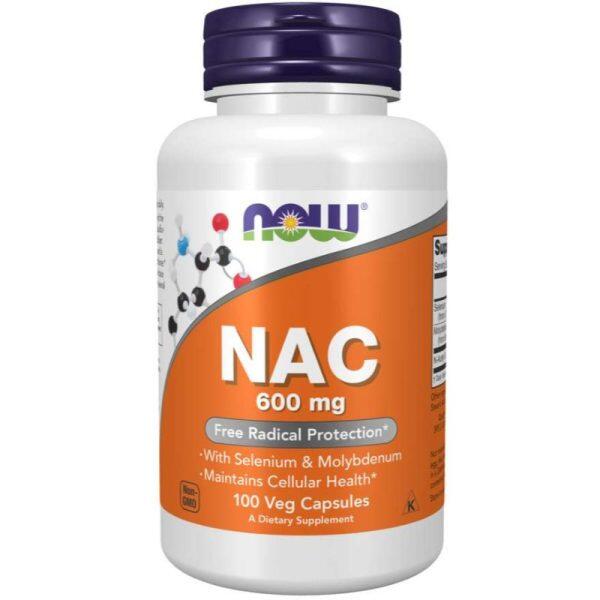 NAC with Selenium & Molybdenum 600mg (100 Vcaps)