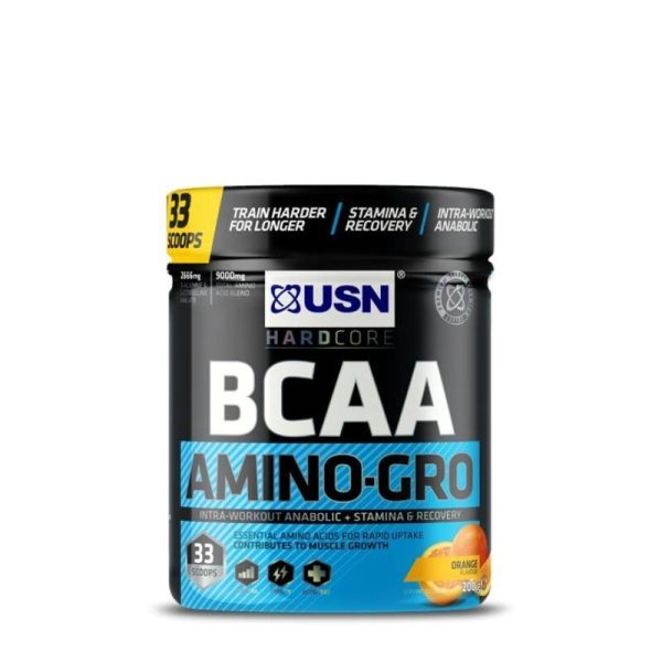 BCAA Amino-Gro, 200 gram Orange