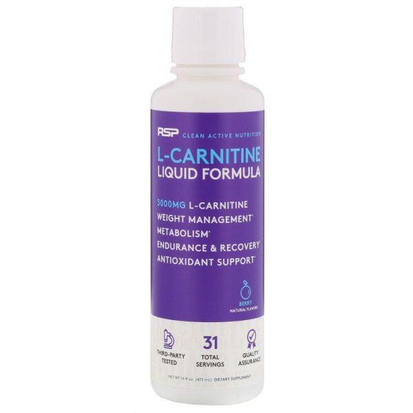 Liquid L-Carnitine 3000, 473 ml Berry New