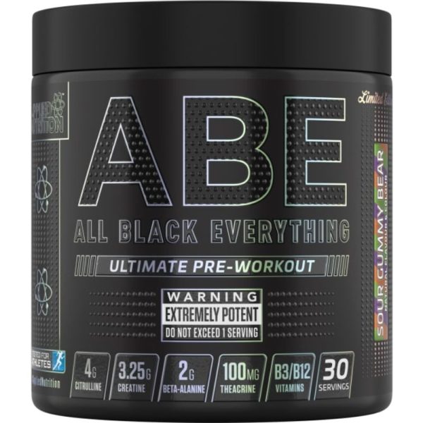 ABE - All Black Everything (30 servings) Sour Gummy Bear