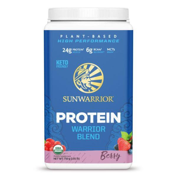 Sunwarrior Protein Warrior Blend (750 gram) Berry