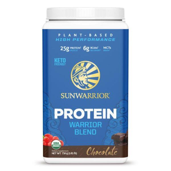 Sunwarrior Protein Warrior Blend (750 gram) Choco