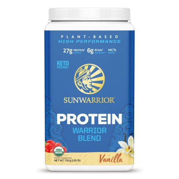 Sunwarrior Protein Warrior Blend (750 gram) Vanille