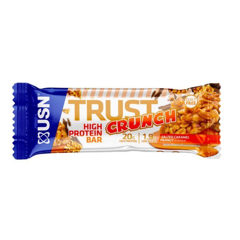 Trust Crunch Bars, 12 x 60 gram - USN | Bardolino.nl