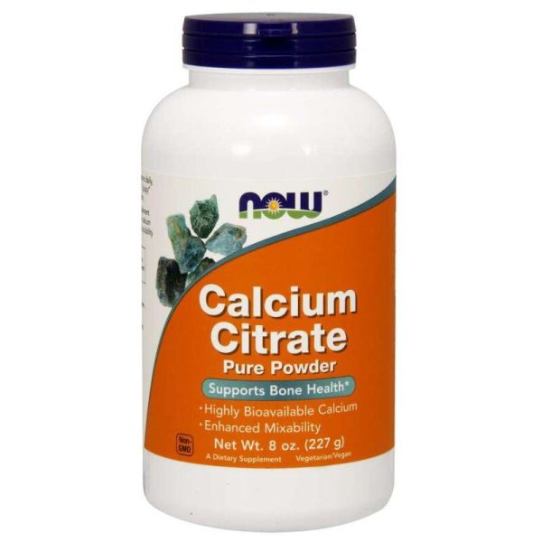 Calcium Citrate Pure Powder, 227 gram