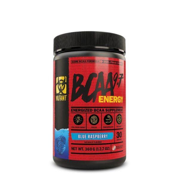 Mutant BCAA 9.7 Energy, 30 servings Blue Raspberry