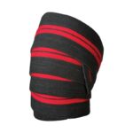 Red Line Knee Wraps Black Red Harbinger