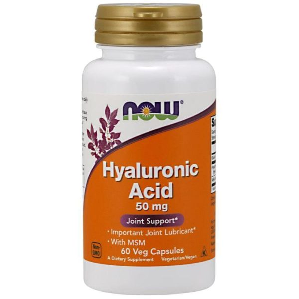 Hyaluronic Acid 50mg, 60 Vcaps