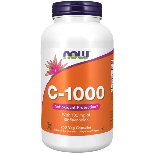 Vitamine C-1000 with Bioflavonoids (250 Vcaps)