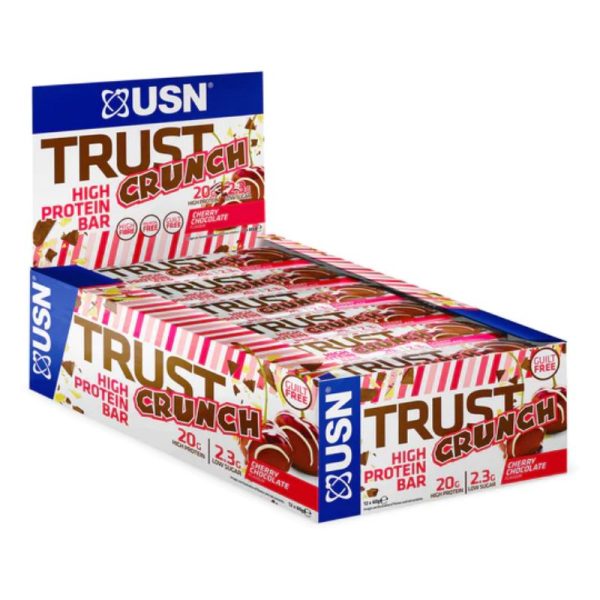 Trust Crunch (12x60 gr) Cherry Chocolate