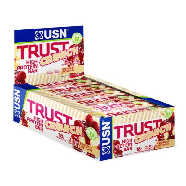 Trust Crunch (12x60 gr) Raspberry Cheesecake