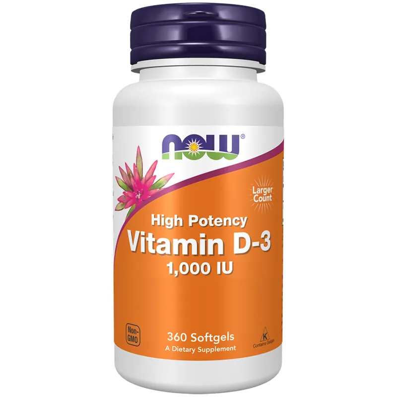 Vitamin D3 1000IU (180 softgels)
