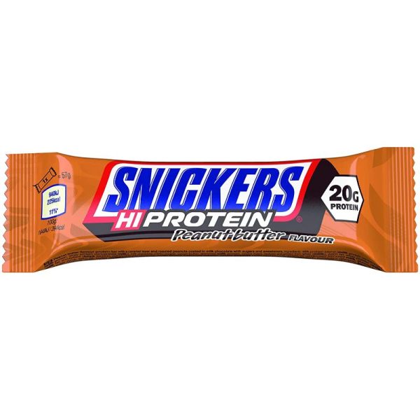 Snickers Hi-Protein Bars (12x57g) Peanut Butter