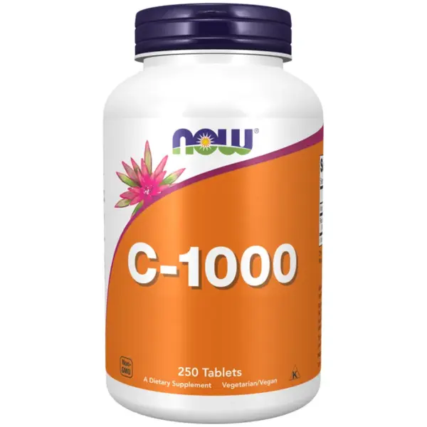Vitamin C-1000 Sustained Release With Rose Hips (250 tabl)