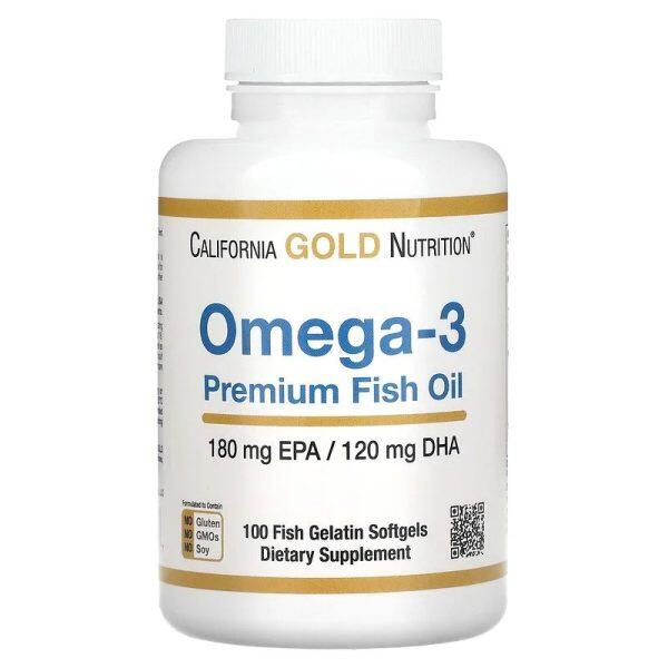 Omega-3 Premium Fish Oil (100 softgels)