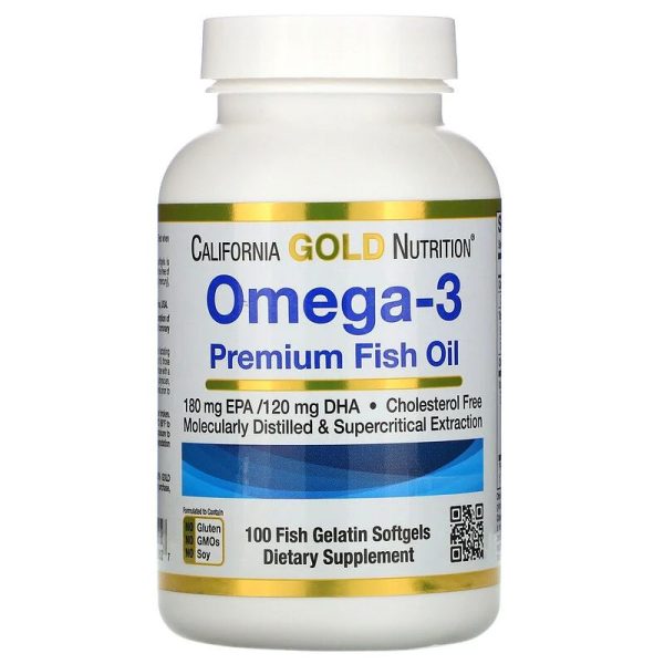 Omega-3 Premium Fish Oil (100 softgels)
