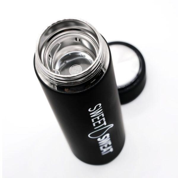 Sweet Sweat Water Bottle Black (480ml) zeefje