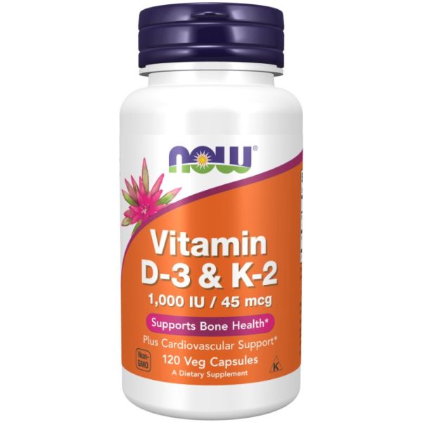 Vitamin D3 & K2 (120 Veggi Caps)