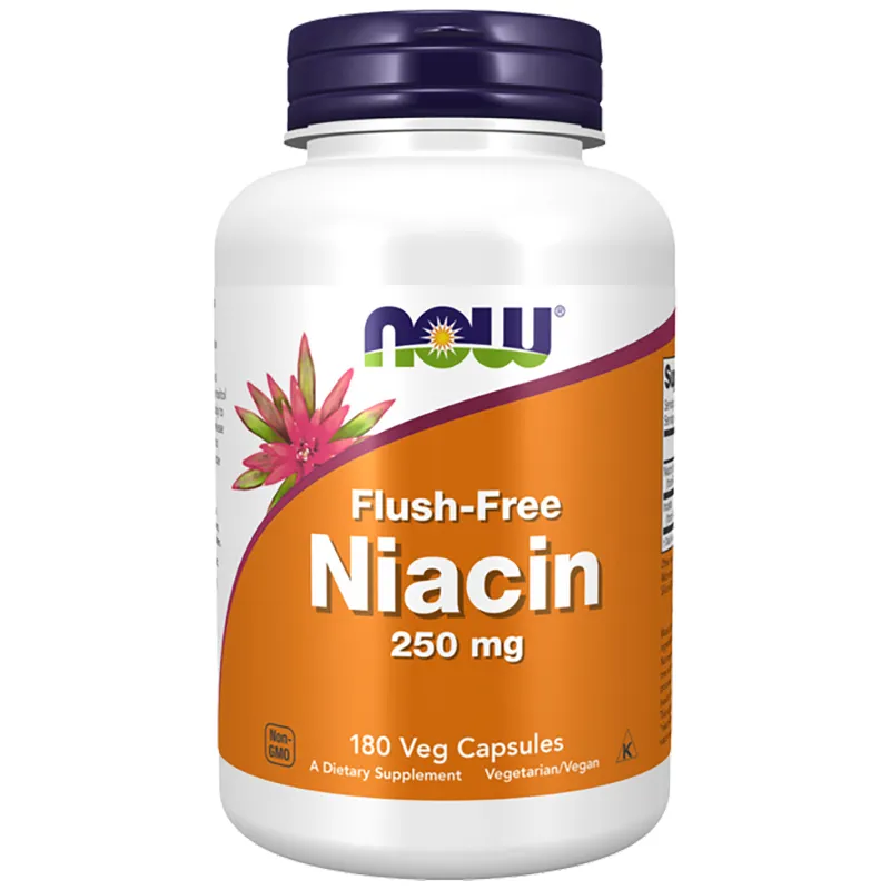 Niacin Flush-Free 250 mg (180 Veggi Capsules)