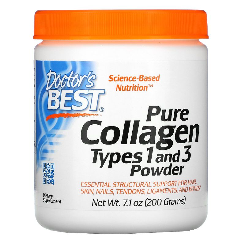 Keer terug kiem hoog Pure Collagen Types 1 and 3, Powder - Docter's Best | Bardolino.nl