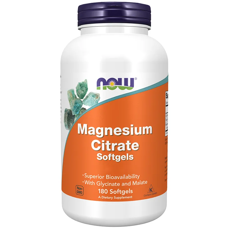 Magnesium Citrate Softgels (180 softgels)