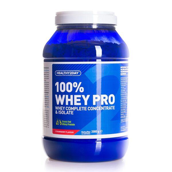 100% WHEY-PRO (2000 gram) Strawberry