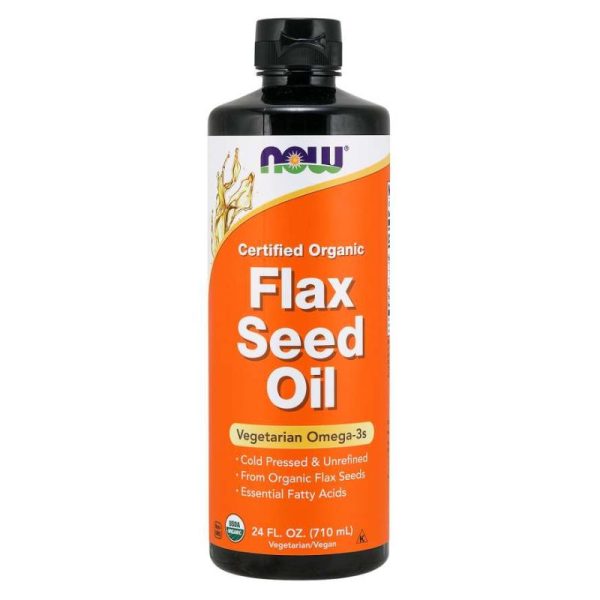 Certified Organic Flax Seed Oil (710 ml)
