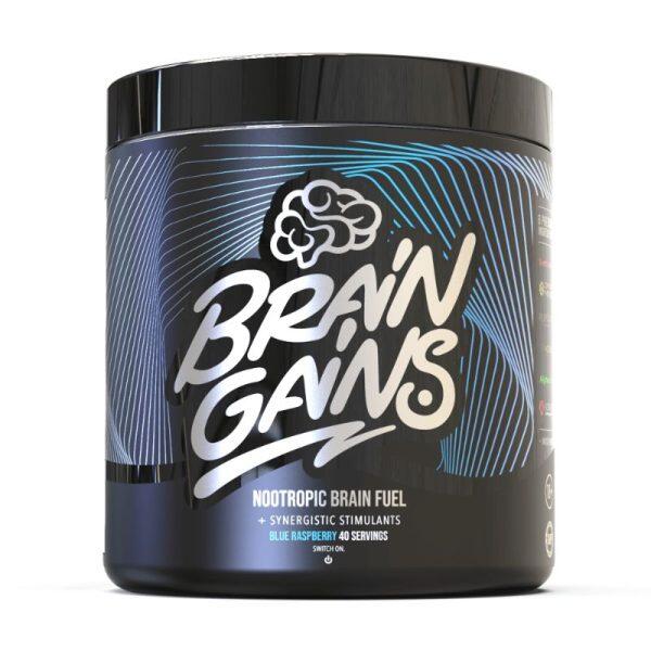 Nootropic Brain Fuel - Black Edition (40 servings) Blue Raspberry