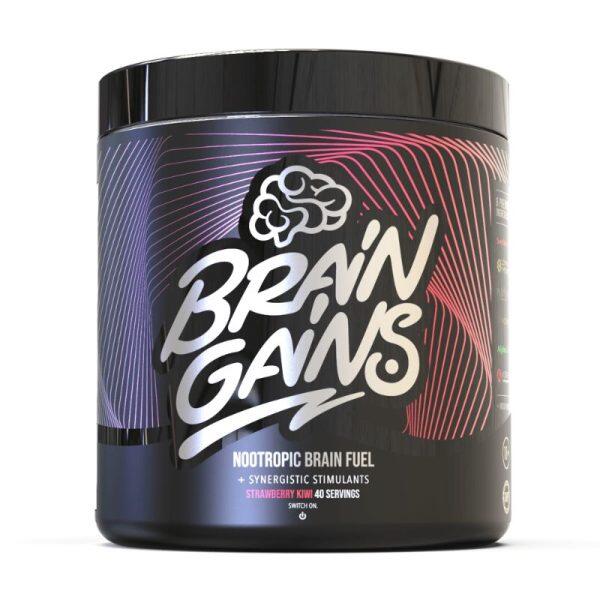 Nootropic Brain Fuel - Black Edition (40 servings) Strawberry Kiwi