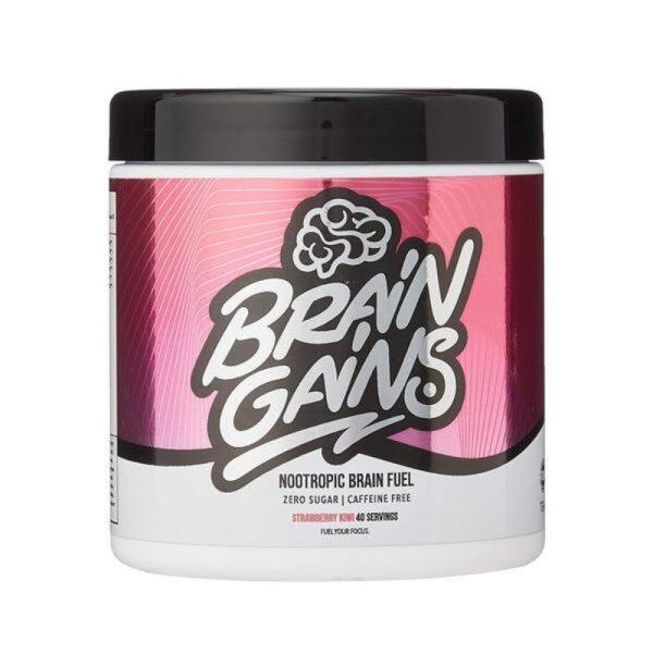 Nootropic Brain Fuel – Cafeïne Free (40 servings) Strawberry Kiwi