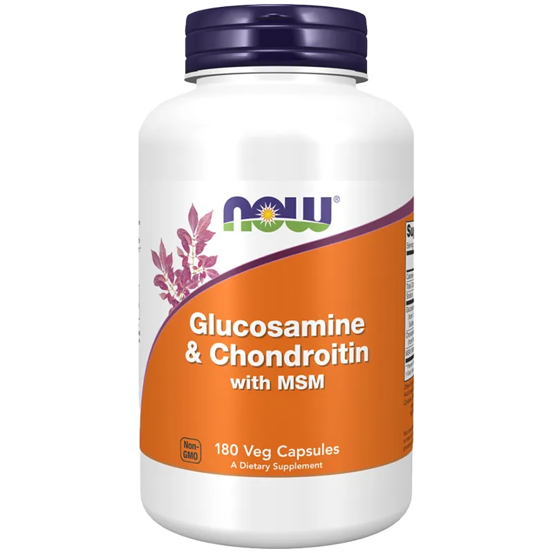 Glucosamine & Chondroitin with MSM (180 Veggi Caps)