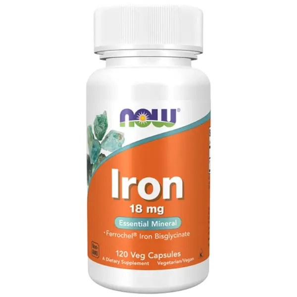 Iron 18mg (120 Veg Caps)