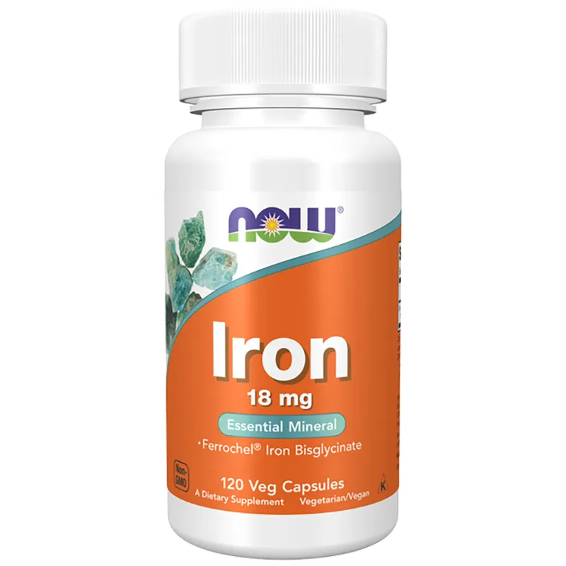 Iron 18mg (120 Veg Caps)