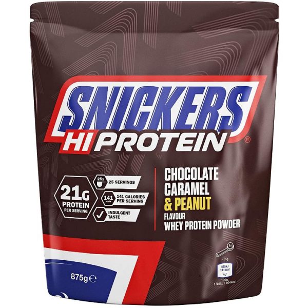 Snickers Hi-Protein Chocolate Caramel & Peanut (875 gram)