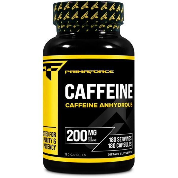 Caffeine 200mg (180 caps) PrimaForce