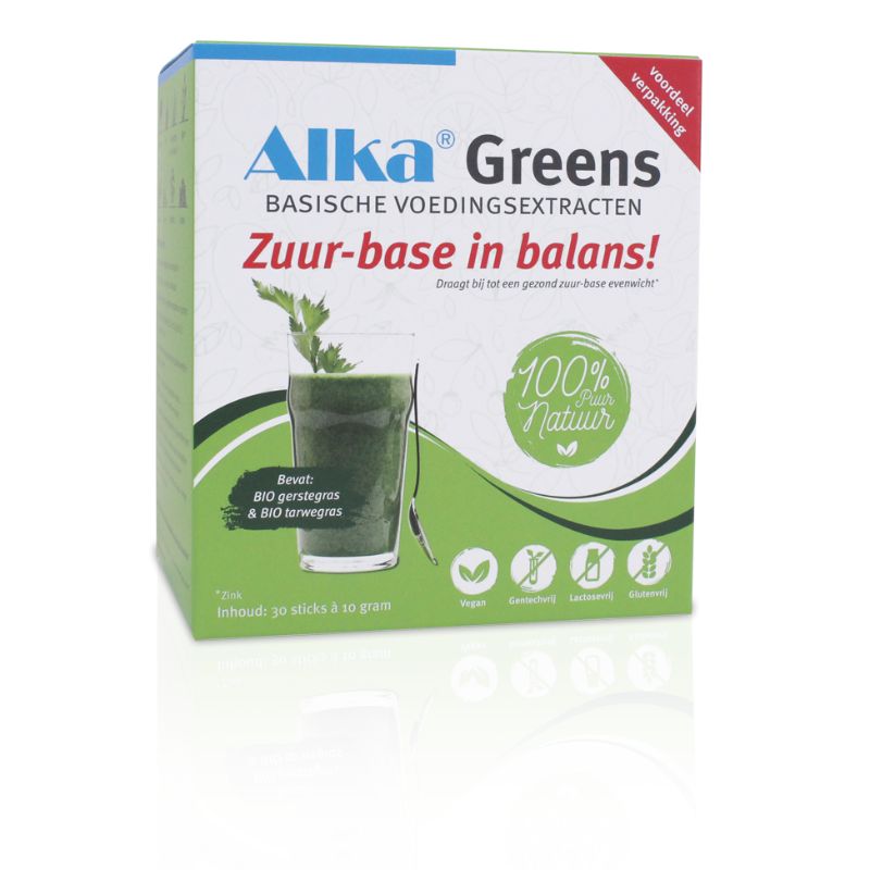 Alka Greens, Basische Voedingsextracten 10 gram (30 sticks)
