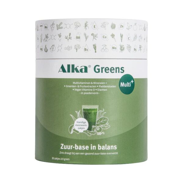Alka Greens, Basische Voedingsextracten 8 gram (30 sticks)